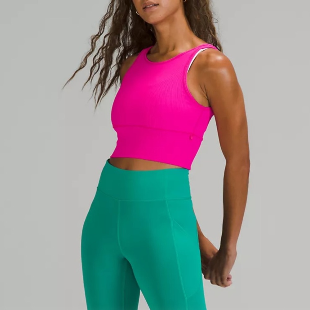 Lululemon Power Pivot Tank *Rib RARE COLOR